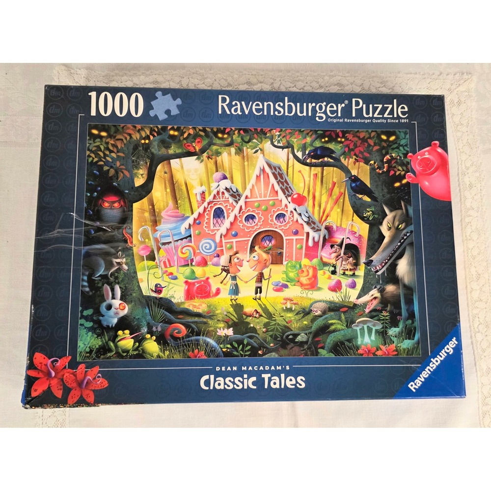 Ravensburger 1000 Piece Puzzle Dean Macadam Classic Tales Hansel and Gretel